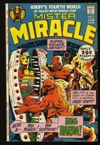 Cover Scan: Mister Miracle #4 VF 8.0 1st Appearance Big Barda! Jack Kirby! - Item ID #332856