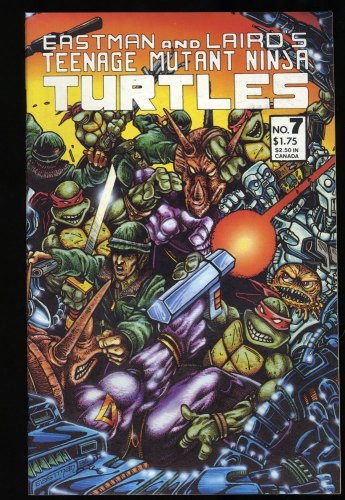 Cover Scan: Teenage Mutant Ninja Turtles #7 NM+ 9.6 - Item ID #333645