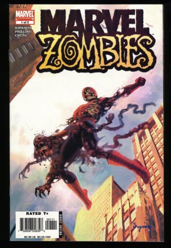 Cover Scan: Marvel Zombies #1 NM+ 9.6 Amazing Fantasy #15 Homage Arthur Suydam Cover! - Item ID #333688