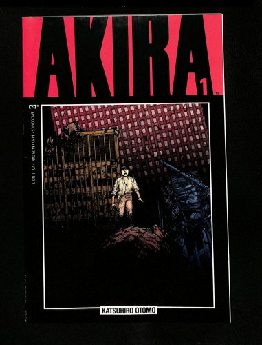 Cover Scan: Akira (1988) #1 NM+ 9.6 1st American Appearance Kaneda and Tetsuo! - Item ID #336032