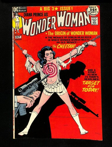 Cover Scan: Wonder Woman #196 VF 8.0 Bondage Cover! - Item ID #336486