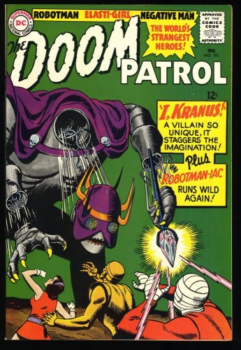 Cover Scan: Doom Patrol #101 VF/NM 9.0 Beast Boy! Sliver Age! - Item ID #342498
