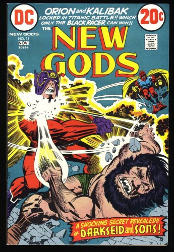 Cover Scan: New Gods #11 NM 9.4 White Pages - Item ID #342500