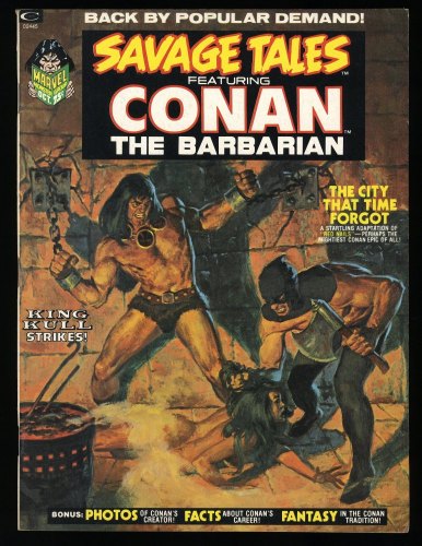 Cover Scan: Savage Tales #2 VF/NM 9.0 Conan the Barbarian! King Kull! Buscema Cover! - Item ID #345345