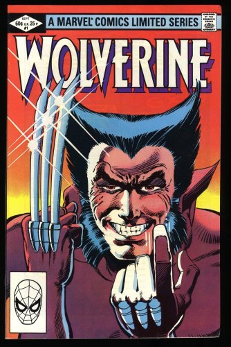 Cover Scan: Wolverine (1982) #1 NM 9.4 Limited Frank Miller 1st Solo Title! - Item ID #345844