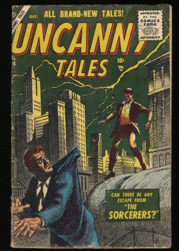 Cover Scan: Uncanny Tales #36 GD+ 2.5 Edited by Stan Lee! Carl Burgos Cover - Item ID #346716