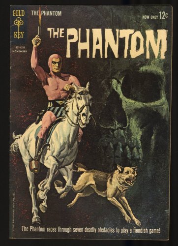 Cover Scan: Phantom (1962) #1 FN- 5.5 Painted Cover Art by George Wilson! - Item ID #346899