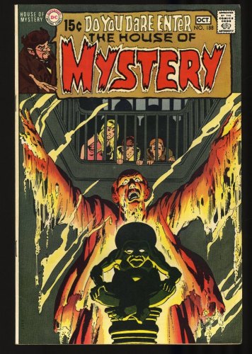 Cover Scan: House Of Mystery #188 VF- 7.5 Neal Adams Cover Berni Wrightson! - Item ID #346936