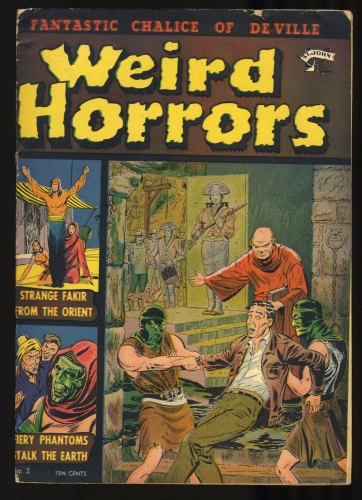 Cover Scan: Weird Horrors #3 FN- 5.5 Classic Pre-Code Horror! Art by Tuska and Forgione - Item ID #347080
