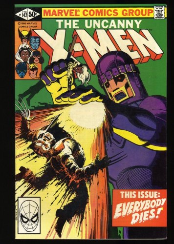 Cover Scan: Uncanny X-Men #142 VF/NM 9.0 Days of Future Past! - Item ID #347117