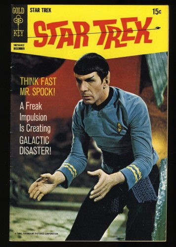 Cover Scan: Star Trek #6 VF- 7.5 Photo Cover of Leonard Nimoy as Spock! - Item ID #347126