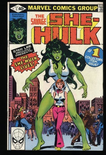 Cover Scan: Savage She-Hulk (1980) #1 VF 8.0 Origin and 1st Appearance! - Item ID #348059