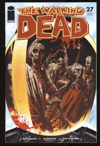 Cover Scan: Walking Dead #27 NM- 9.2 1st Appearance Governor and Woodbury town! - Item ID #348424