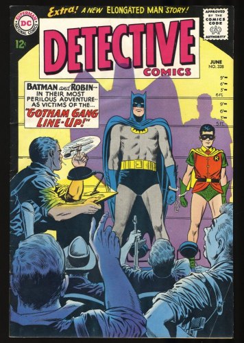 Cover Scan: Detective Comics #328 VG/FN 5.0 Batman! Death of Alfred! - Item ID #348593