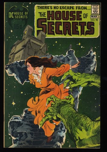 Cover Scan: House Of Secrets #90 VF 8.0 Neal Adams Cover! DC Horror! - Item ID #348964