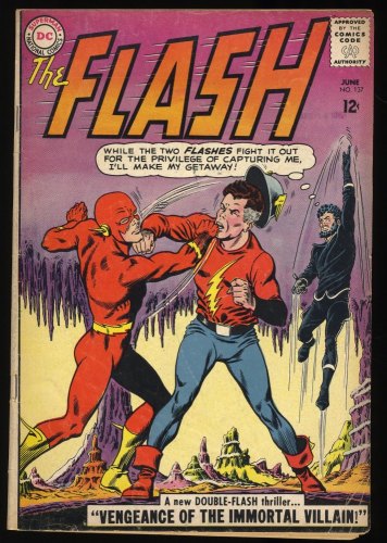 Cover Scan: Flash #137 VG/FN 5.0 1st Appearance Silver Age Vandal Savage! - Item ID #349750