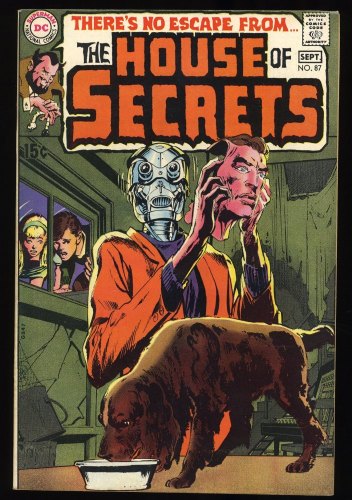 Cover Scan: House Of Secrets #87 NM- 9.2 Neal Adams Cover! DC Horror! - Item ID #349864