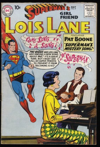 Cover Scan: Superman's Girl Friend, Lois Lane #9 FN 6.0 - Item ID #350767