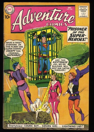 Cover Scan: Adventure Comics #267 VG- 3.5 2nd Legion of Super-Heroes!! - Item ID #351158