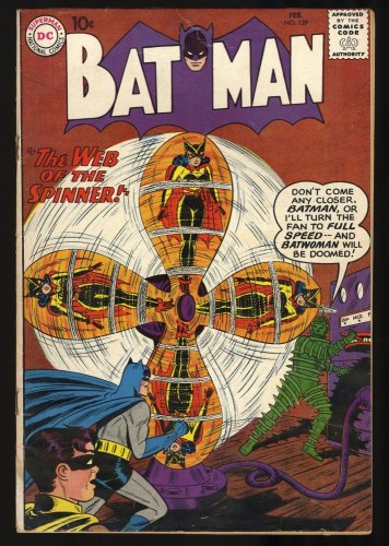 Cover Scan: Batman #129 VG 4.0 Batwoman! Origin of Robin! - Item ID #351189