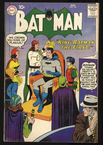 Cover Scan: Batman #125 VG/FN 5.0 The Secret Life of Bat-Hound! - Item ID #351193