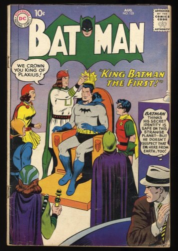Cover Scan: Batman #125 VG/FN 5.0 The Secret Life of Bat-Hound! - Item ID #351246