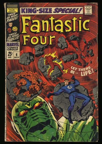 Cover Scan: Fantastic Four Annual #6 VG 4.0 1st Appearance Annihilus! - Item ID #351364