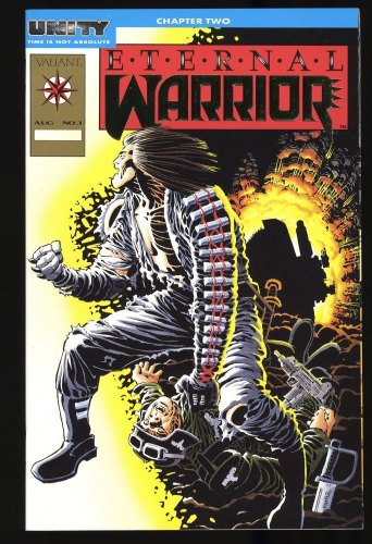 Cover Scan: Eternal Warrior #1 VF+ 8.5 Gold Variant Origin Issue! - Item ID #351630