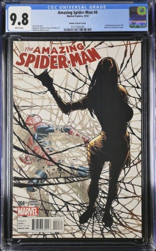 Cover Scan: Amazing Spider-Man #4 CGC NM/M 9.8 Ramos Variant 1st Appearance Sandman! - Item ID #351766