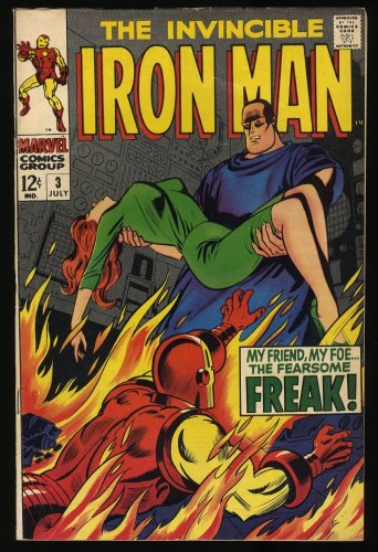 Cover Scan: Iron Man #3 FN 6.0 Johnny Craig Cover and Art! - Item ID #352059