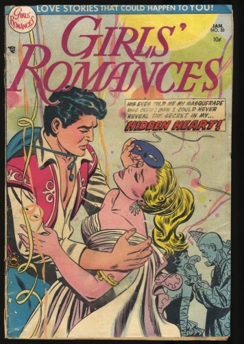 Cover Scan: Girls' Romances #30 GD+ 2.5 Mike Sekowsky Art!  - Item ID #353073