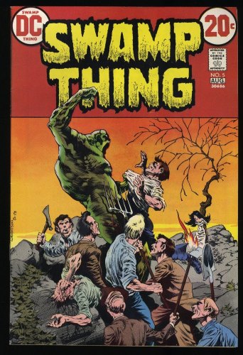 Cover Scan: Swamp Thing #5 VF+ 8.5 Bernie Wrightson Art! 1st Ravenwind! DC Comics - Item ID #354052