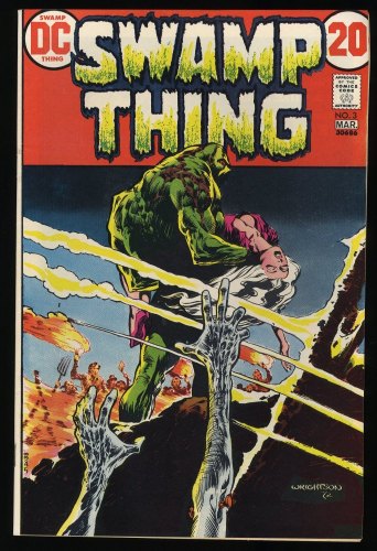 Cover Scan: Swamp Thing #3 VF+ 8.5 Bernie Wrightson Art! - Item ID #354054