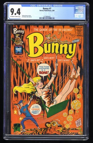 Cover Scan: Bunny #7 CGC NM 9.4 Off White to White - Item ID #358489