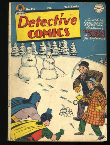 Cover Scan: Detective Comics (1937) #119 Fair 1.0 Win Mortimer Cover!  - Item ID #359763