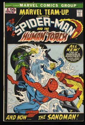 Cover Scan: Marvel Team-up (1972) #1 FN 6.0 1st Appearance Misty Knight! Spider-Man! - Item ID #360614