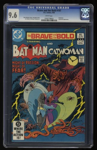 Cover Scan: Brave And The Bold #197 CGC NM+ 9.6 White Pages Batman Catwoman! - Item ID #362609