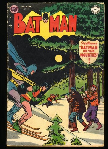 Cover Scan: Batman #78 VG+ 4.5 1st Man Hunter from Mars! Win Mortimer Cover! - Item ID #364563