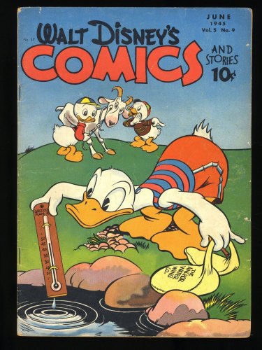 Cover Scan: Walt Disney's Comics And Stories #57 FN- 5.5 Donald Duck Carl Barks Art! - Item ID #367239