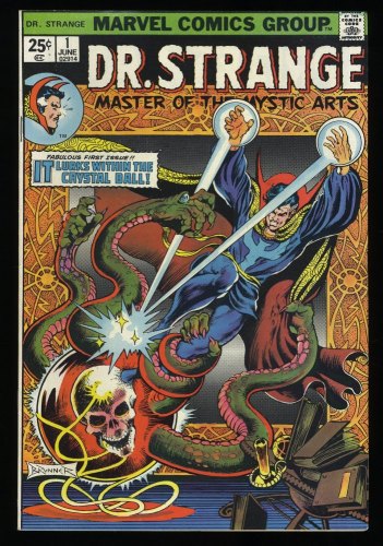 Cover Scan: Doctor Strange #1 VF+ 8.5 1st Silver Dagger! 1974 Dr. Strange! - Item ID #367968