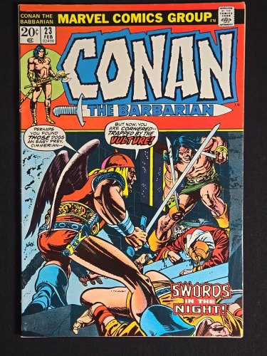 Cover Scan: Conan The Barbarian #23 FN+ 6.5 1st Red Sonja Gil Kane Cover! - Item ID #368766