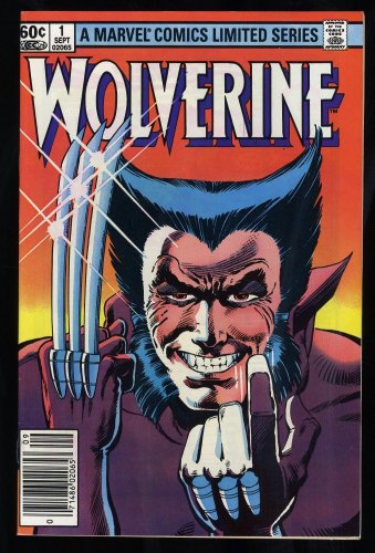 Cover Scan: Wolverine (1982) #1 NM 9.4 Variant Limited Frank Miller 1st Solo Title! - Item ID #368788