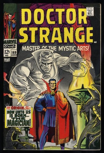 Cover Scan: Doctor Strange #169 FN/VF 7.0 1st Solo Title! Origin Retold! - Item ID #368790