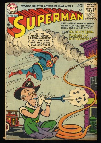 Cover Scan: Superman #96 VG/FN 5.0 Mr. Mxyztplk! - Item ID #370430