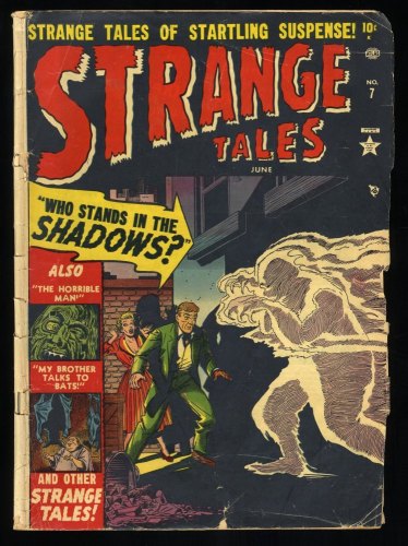 Cover Scan: Strange Tales #7 GD- 1.8 Atlas!! Pre-Code Horror!!! - Item ID #370435