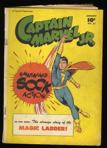 Cover Scan: Captain Marvel Jr.  #57 GD 2.0 See Description (Qualified) - Item ID #370474