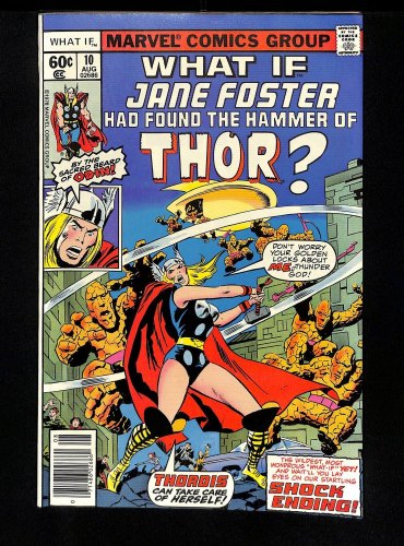 Cover Scan: What If? #10 NM- 9.2 What if Jane Foster found the Hammer of Thor! - Item ID #435995