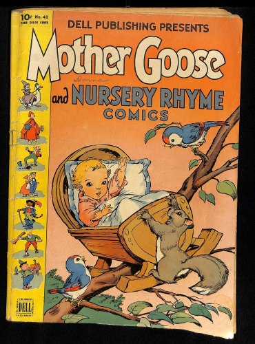 Cover Scan: Four Color #41 GD/VG 3.0 Mother Goose! - Item ID #436734