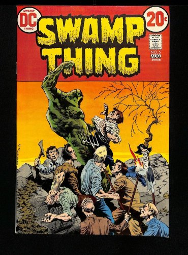 Cover Scan: Swamp Thing #5 VF+ 8.5 Bernie Wrightson Art! 1st Ravenwind! DC Comics - Item ID #437482