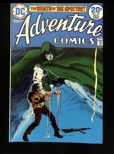 Cover Scan: Adventure Comics #431 VF+ 8.5 Spectre Begins! - Item ID #437486